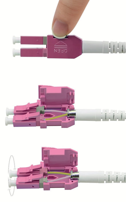EAN 7630049634251 - ROLINE 21.15.8658 Cable de fibra óptica e InfiniBand 20 m LC LC/LC Violeta imagen 2