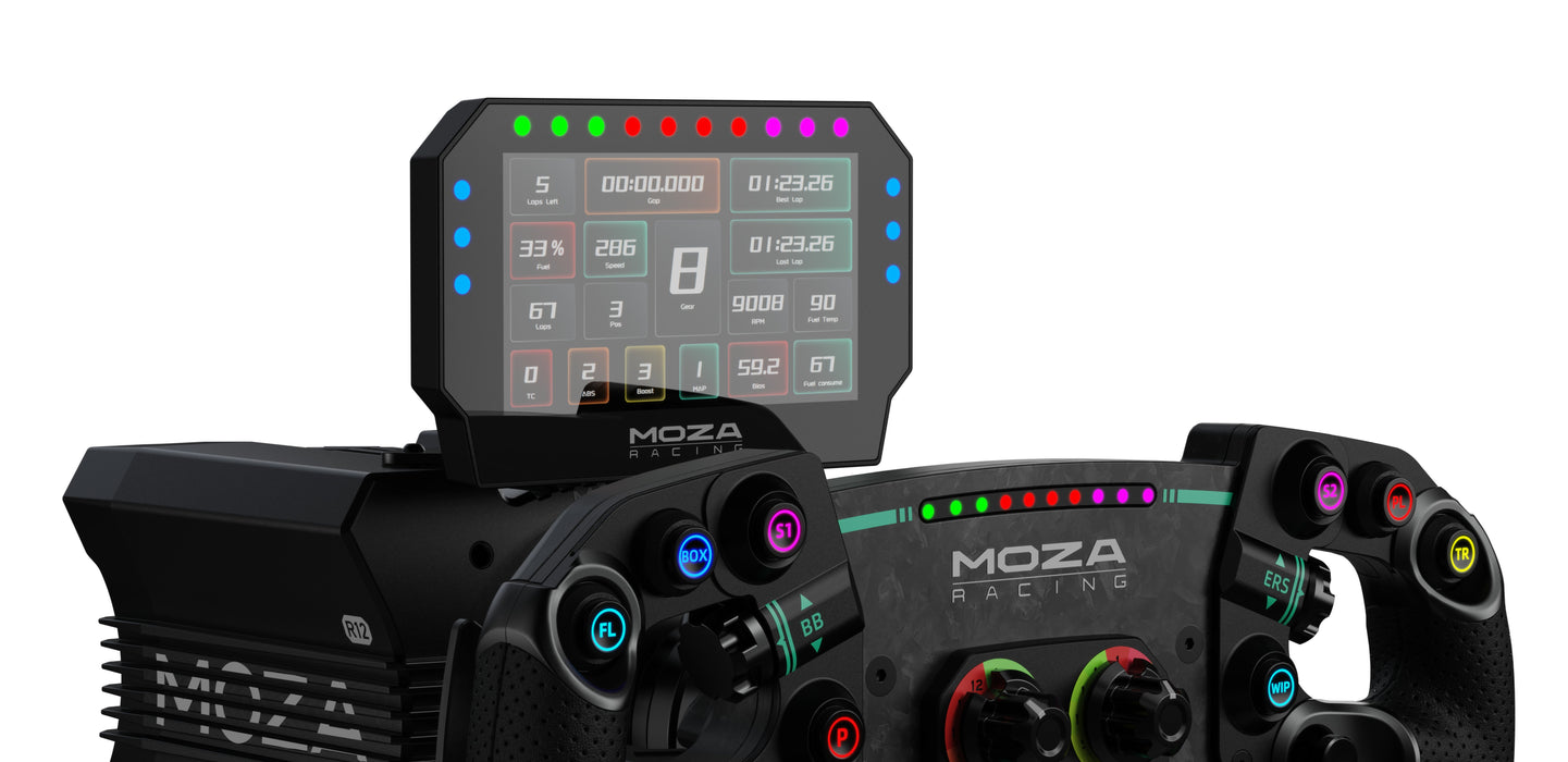 EAN 6973137270674 - Moza Racing RS072 mando y volante Negro Digital PC imagen 8