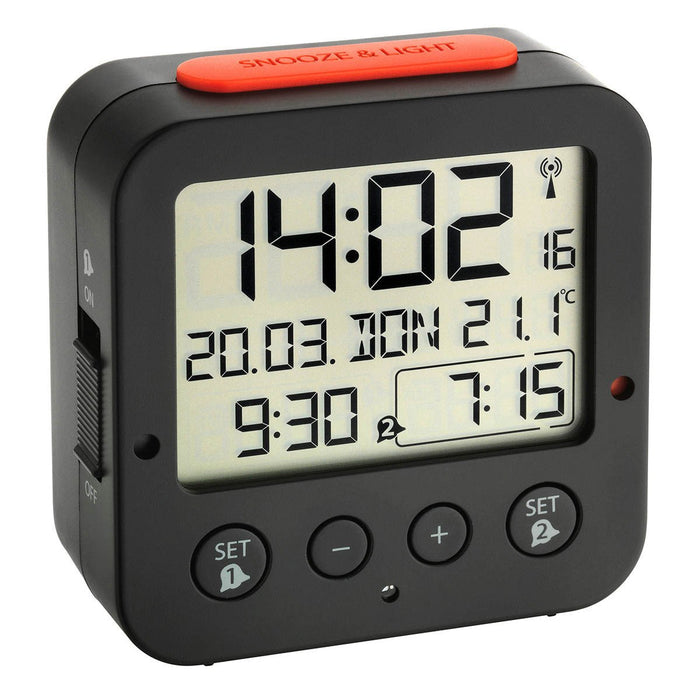 EAN 4009816026149 - TFA-Dostmann BINGO Reloj despertador digital Negro imagen 1