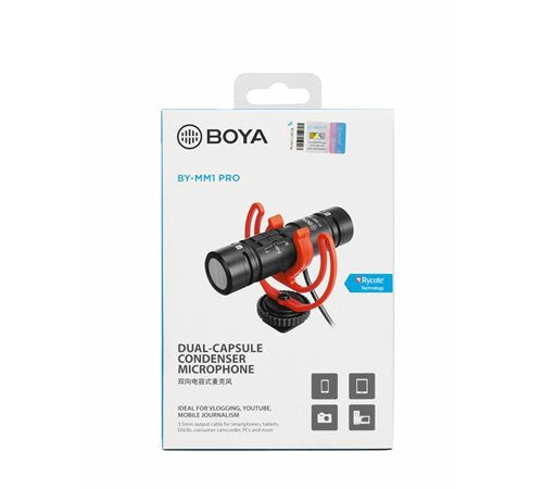 EAN 6971008027525 - BOYA BY-MM1 Pro Negro Micrófono para cámara digital imagen 4