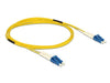 EAN 4043619846061 - DeLOCK 2m LC-LC Cable de fibra óptica e InfiniBand Amarillo imagen 2