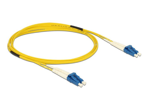 EAN 4043619846061 - DeLOCK 2m LC-LC Cable de fibra óptica e InfiniBand Amarillo imagen 2