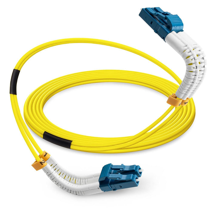EAN 5715063506103 - Lanview LVO231408-FLEX Cable de fibra óptica e InfiniBand 3 m LC LC/LC Amarillo imagen 4