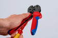 EAN 4003773092162 - Knipex 97 52 42 SB crimpadora Herramienta para prensar Azul, Rojo imagen 12