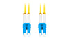 EAN 5901969433098 - Lanberg FO-LULU-SD11-0050-YE Cable de fibra óptica e InfiniBand 5 m LC Amarillo imagen 3