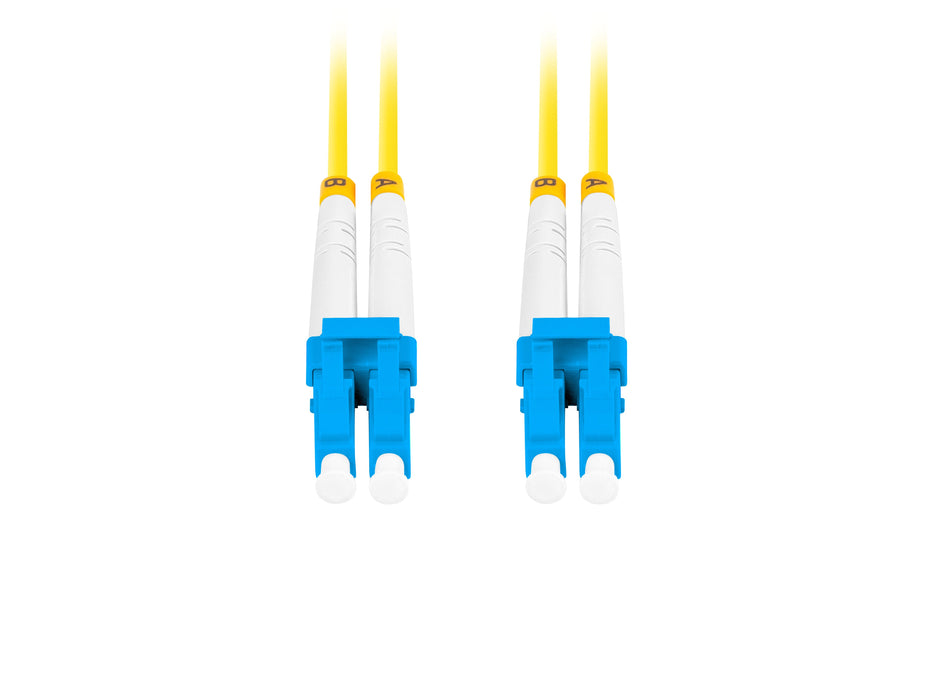 EAN 5901969433067 - Lanberg FO-LULU-SD11-0010-YE Cable de fibra óptica e InfiniBand 3 m LC Amarillo imagen 3