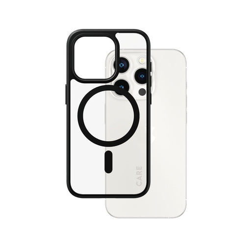 EAN 5715685005619 - PanzerGlass CARE™ by ® Urban Combat Case Transparent w. Black MagSafe iPhone 15 Pro funda para teléfono m imagen 1