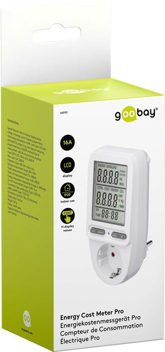 EAN 4040849645907 - Goobay 64589 medidor de coste energético Corriente alterna imagen 21