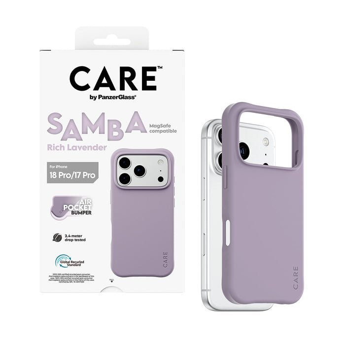 EAN 5715685047749 - PanzerGlass CARE™ by ® Samba Case Rich Lavender w. White MagSafe iPhone 2026 Pro | 17 Pro funda para telé imagen 5