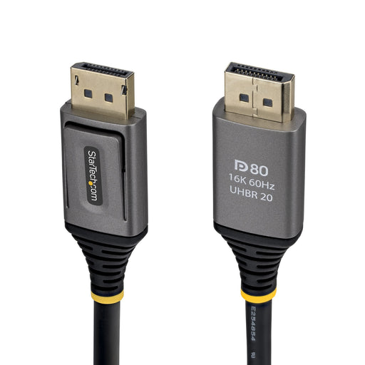 EAN 65030936590 - StarTech.com DP21V-50C-DP80-CABLE cable DisplayPort 0,5 m Negro imagen 1