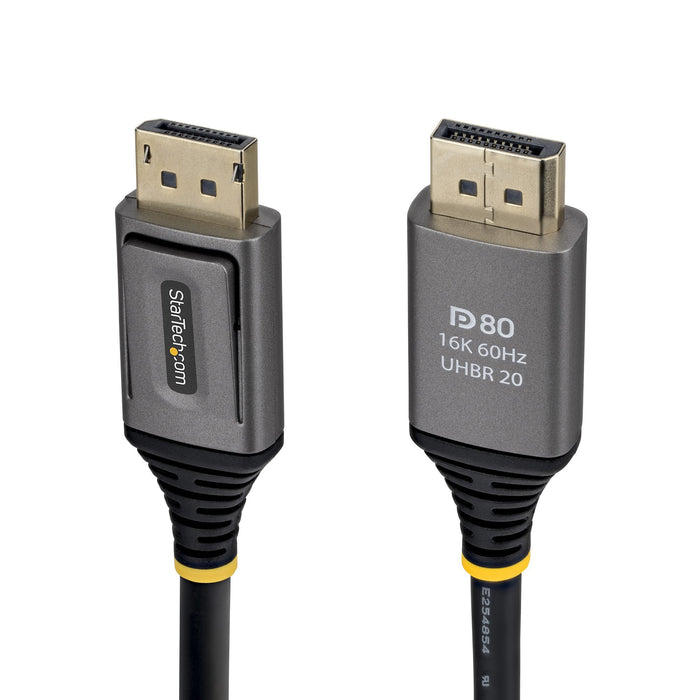 EAN 65030936569 - StarTech.com DP21V-150C-DP80-CBL cable DisplayPort Negro imagen 1