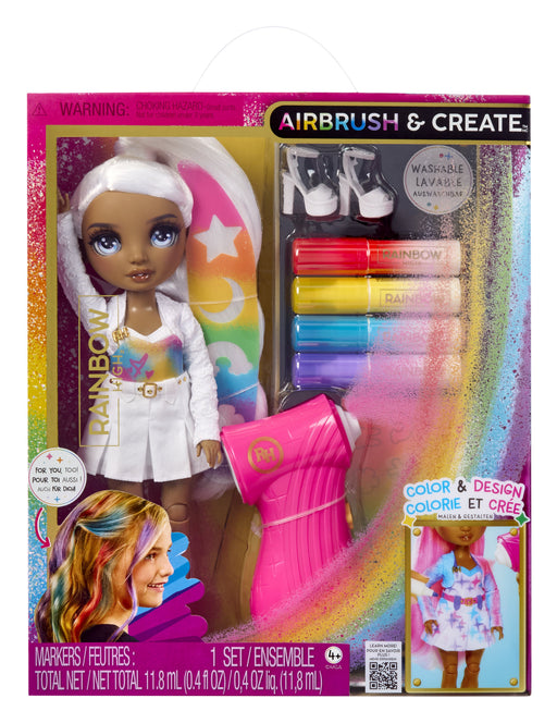 EAN 35051543367 - Rainbow High Air Brush & Create Fashion Dolls - Grey Eyes imagen 2