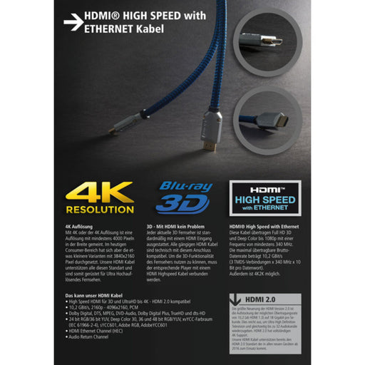 EAN 4017538030146 - S/CONN maximum connectivity 77478 cable HDMI 10 m HDMI tipo A (Estándar) Negro imagen 2