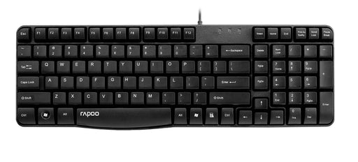 EAN 6940056194282 - Rapoo N2400 teclado USB Portugués Negro imagen 1