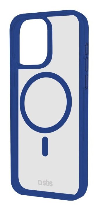 EAN 8018417480065 - SBS TEMAGCOLIP1567PB funda para teléfono móvil 17 cm (6.69") Azul, Transparente imagen 1