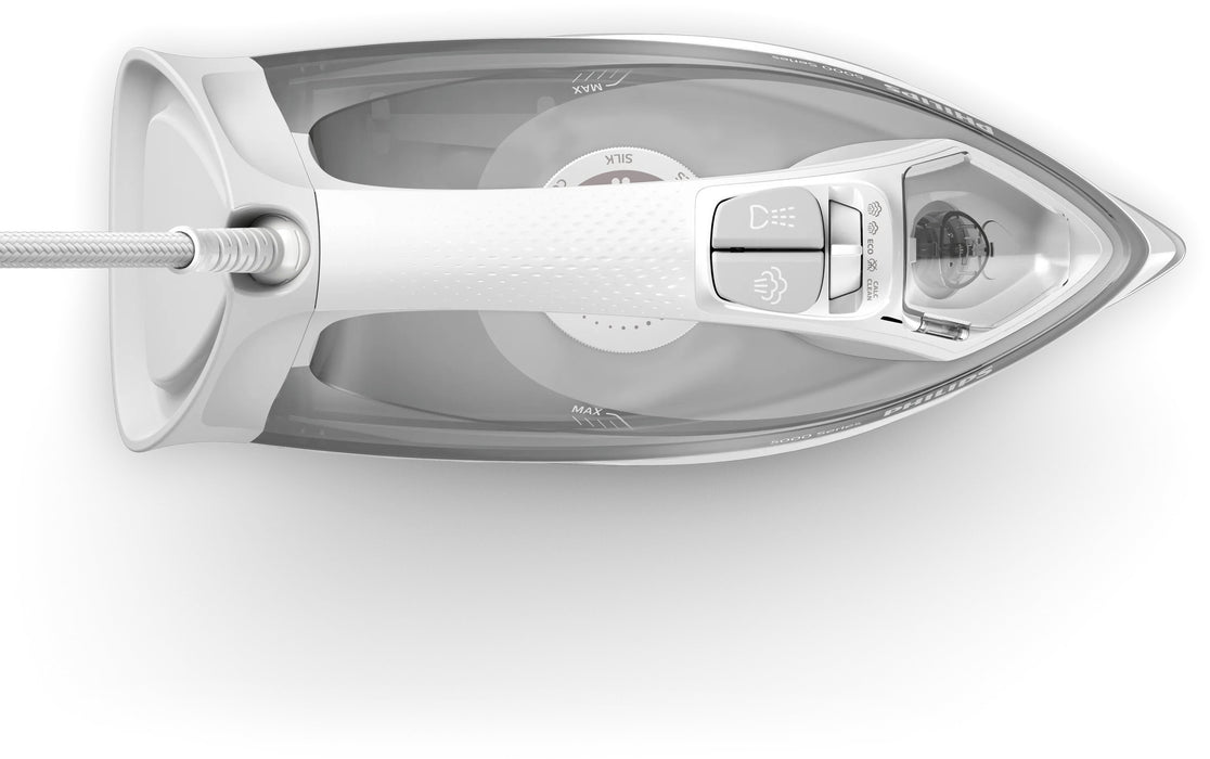 EAN 8710103968047 - Philips 5000 series DST5010/10 plancha Plancha a vapor Suela SteamGlide Plus 2400 W Gris, Blanco imagen 2