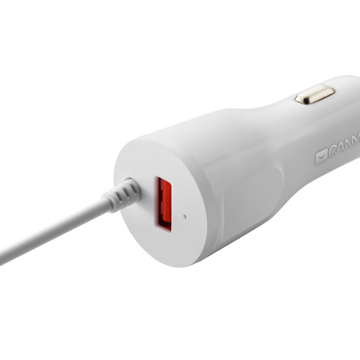 EAN 5291485005856 - Canyon CNE-CCA033W cargador de dispositivo móvil Smartphone, Tableta Blanco Lightning, USB Carga rápida A imagen 2