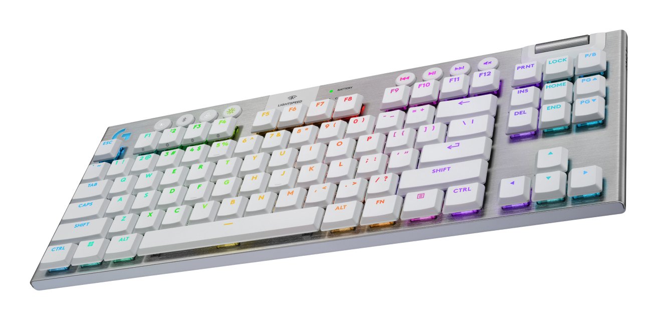 EAN 5099206121867 - Logitech G G915 X LIGHTSPEED teclado Juego USB + RF Wireless + Bluetooth AZERTY Francés Blanco imagen 4