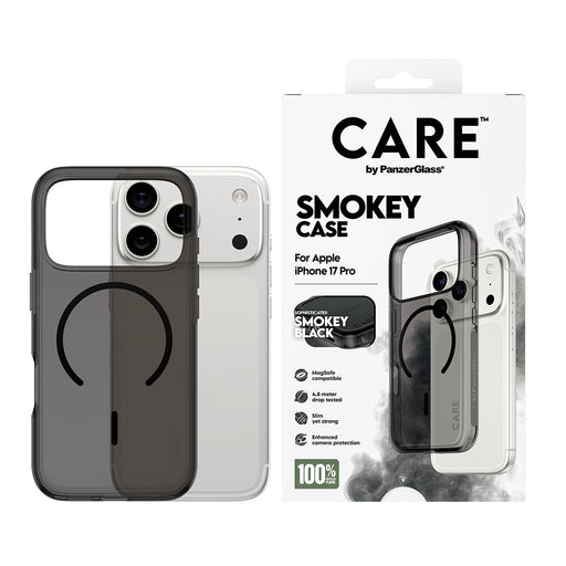 EAN 5715685026973 - PanzerGlass CARE™ by ® Urban Explorer Case Smokey w. Black MagSafe iPhone 17 Pro funda para teléfono móvi imagen 2