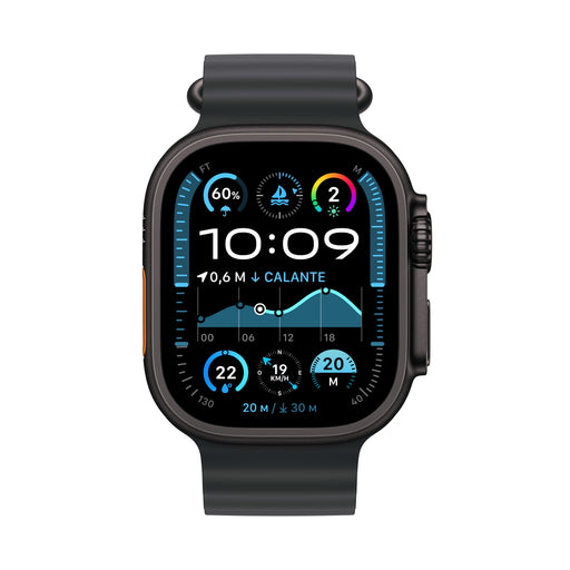 EAN 195949583315 - Apple Watch Ultra 2 OLED 49 mm Digital 410 x 502 Pixeles Pantalla táctil 4G Negro GPS (satélite) imagen 2