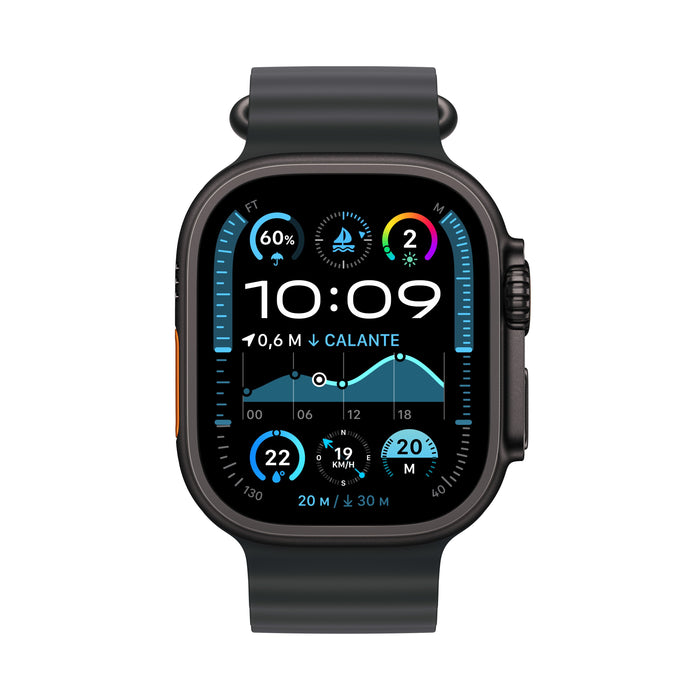 EAN 195949583315 - Apple Watch Ultra 2 OLED 49 mm Digital 410 x 502 Pixeles Pantalla táctil 4G Negro GPS (satélite) imagen 2