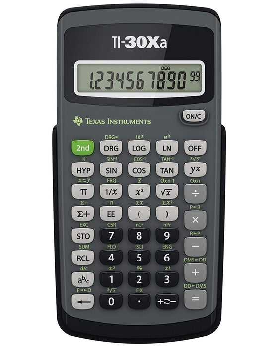 EAN 3243480013352 - Texas Instruments TI-30Xa calculadora Bolsillo Calculadora científica Negro, Gris imagen 1