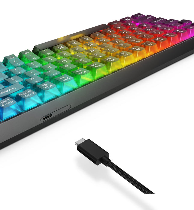 EAN 0195892102496 - Lenovo Legion K510 Mini Pro teclado Juego USB Inglés de EE. UU. Negro, Transparente imagen 9