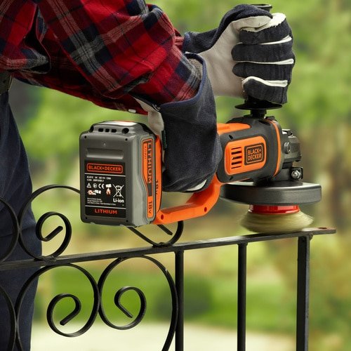 EAN 5035048682630 - Black & Decker BCG720M1-QW amoladora angular 12,5 cm 8600 RPM imagen 8