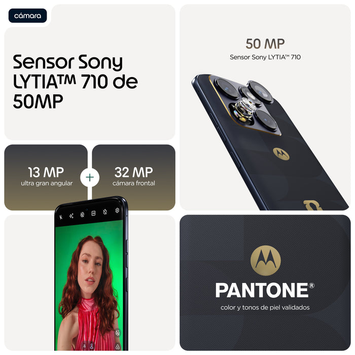 EAN 840493622019 - Motorola edge 70 fusion FIFA Edition 17,2 cm (6.78") SIM doble Android 16.0 5G USB Tipo C 8 GB 256 GB 5200 imagen 6