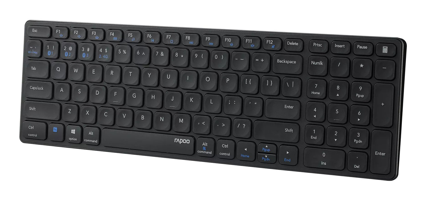 EAN 6940056114846 - Rapoo E9700M teclado Oficina RF Wireless + Bluetooth QWERTY Gris imagen 4