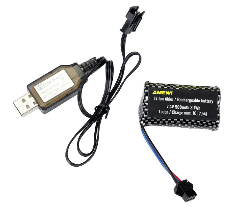 EAN 4262500342783 - Amewi 22726 modelo controlado por radio Camión oruga Motor eléctrico 1:16 imagen 10