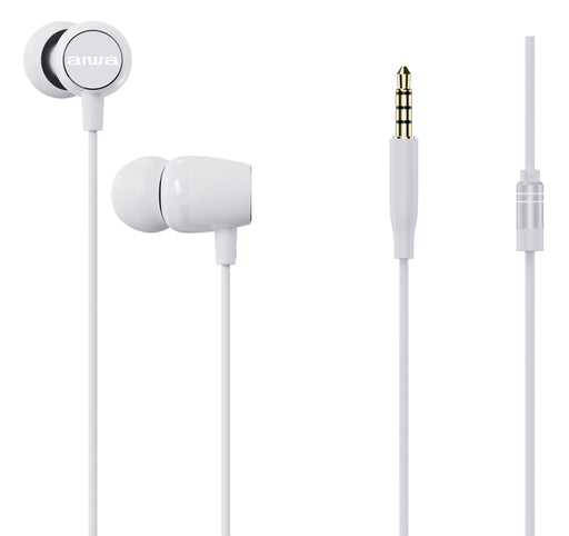 EAN 8435256810745 - Aiwa ESTM-20WT auricular y casco Auriculares Alámbrico Dentro de oído Llamadas/Música/Deporte/Uso diario  imagen 1