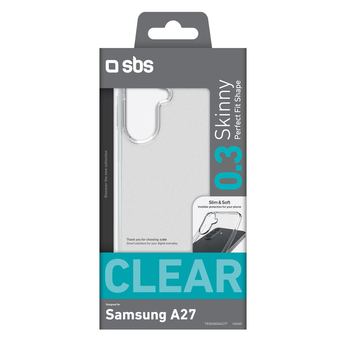 EAN 8018417540660 - SBS TESKINSAA27T funda para teléfono móvil 17 cm (6.7") Transparente imagen 2