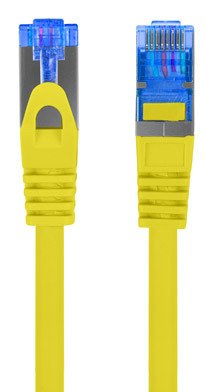 EAN 5901969435108 - Lanberg PCF6A-10CC cable de red Amarillo 0,25 m Cat6a S/FTP (S-STP) imagen 2