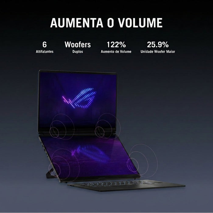 EAN 4711636553315 - ASUS ROG Zephyrus Duo GX651AR-U93BOT57CB1 Intel Core Ultra 9 386H Híbrido (2-en-1) 40,6 cm (16") Pantalla imagen 4