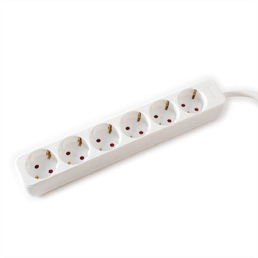 EAN 7630049612099 - VALUE 19.99.1081 base múltiple 3 m 6 salidas AC Interior Blanco imagen 1