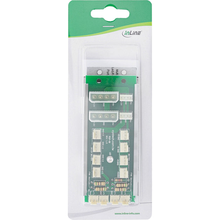 EAN 4043718029327 - InLine 33008 accesorio o pieza de sistema de refrigeración para ordenador Controlador de ventilador imagen 3