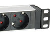 EAN 4015867208441 - Equip 333309 base múltiple 1,8 m 7 salidas AC Interior Negro, Blanco imagen 4