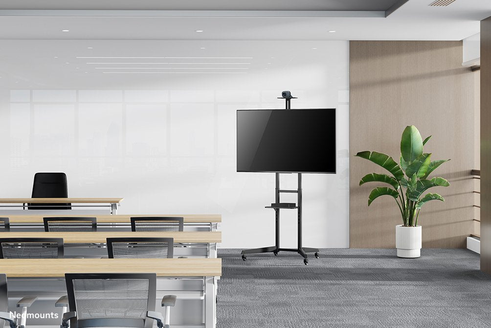 EAN 8717371449285 - Neomounts FL50-550BL1 mueble y soporte para dispositivo multimedia Negro Soporte de suelo portátil imagen 19