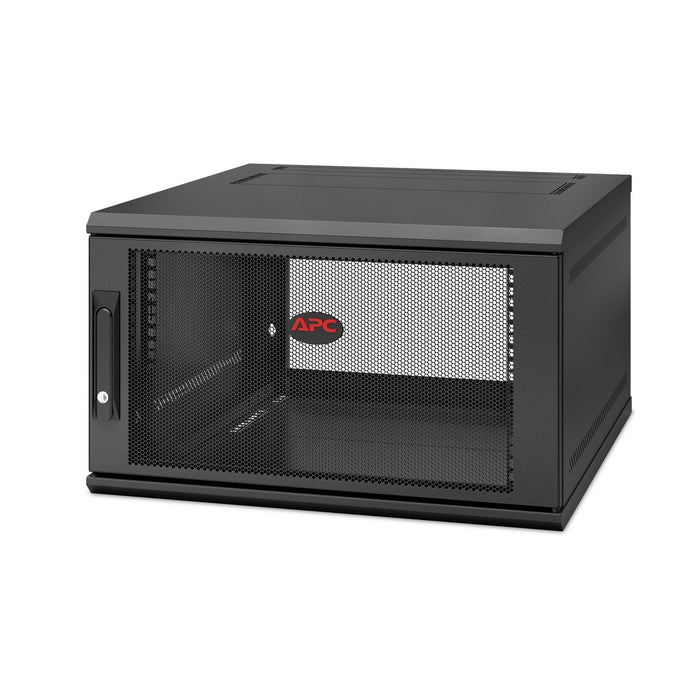 EAN 0731304402701 - APC NetShelter WX 6U Single Hinged Wall-mount Enclosure 600mm Deep Bastidor de pared Negro imagen 1