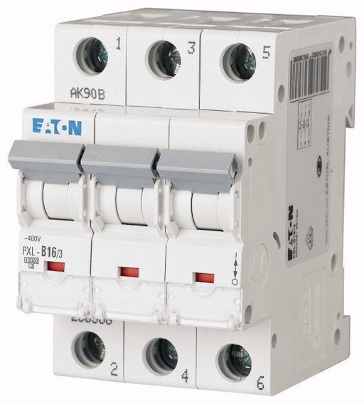 EAN 4015082364267 - Eaton PXL-C16/3 corta circuito Disyuntor en miniatura Tipo C imagen 1