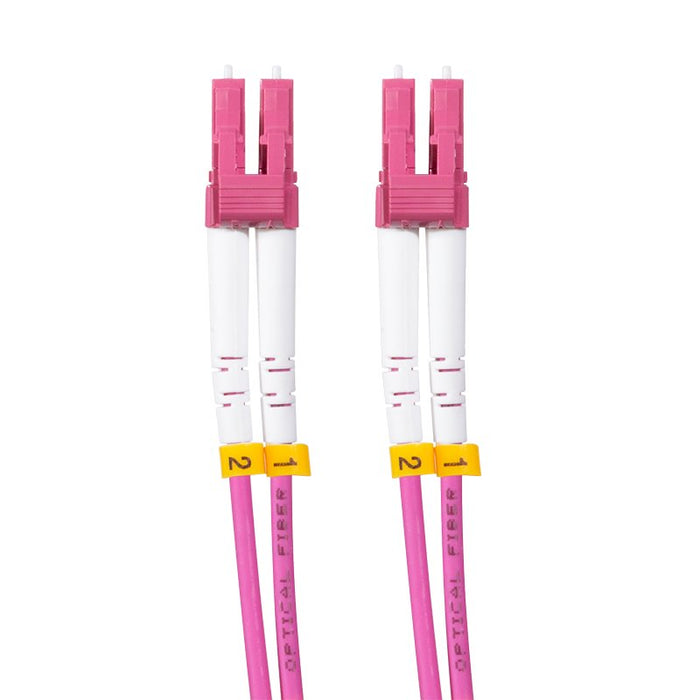 EAN 4052792072297 - LogiLink FC4LC05 Cable de fibra óptica e InfiniBand 5 m 2x LC Rosa imagen 4