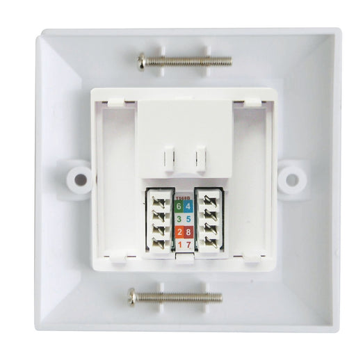 EAN 5704174531258 - Lanview LVN126188UK caja de tomacorriente Blanco imagen 2