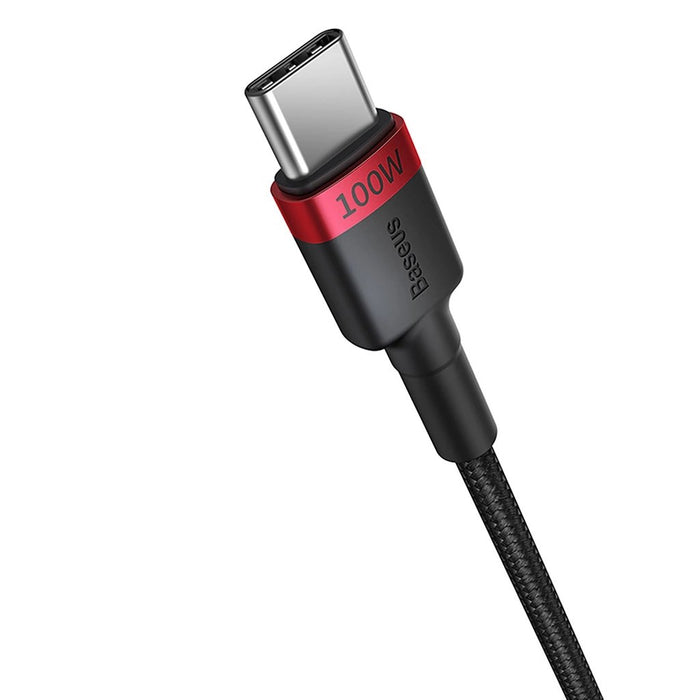 EAN 6932172657444 - Baseus Cafule cable USB 2 m USB C Negro, Gris, Rojo imagen 3