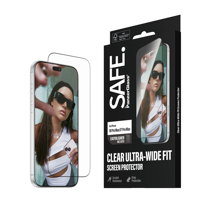 EAN 5715685043666 - PanzerGlass SAFE. by ® Screen Protector iPhone 2026 Pro Max | 17 Pro Max | Ultra-Wide Fit m. EasyAligner  imagen 6