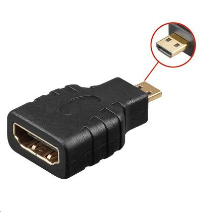 EAN 5054484195177 - Microconnect HDM19F19MM cambiador de género para cable Micro HDMI HDMI Negro imagen 1
