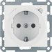 EAN 4011334280477 - Berker 47088989 toma de corriente Tipo F Blanco imagen 1