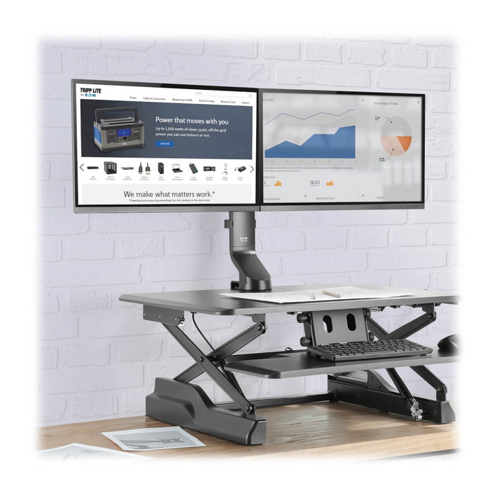 EAN 37332248909 - Tripp Lite DDR1727DC soporte para monitor 68,6 cm (27") Negro imagen 2