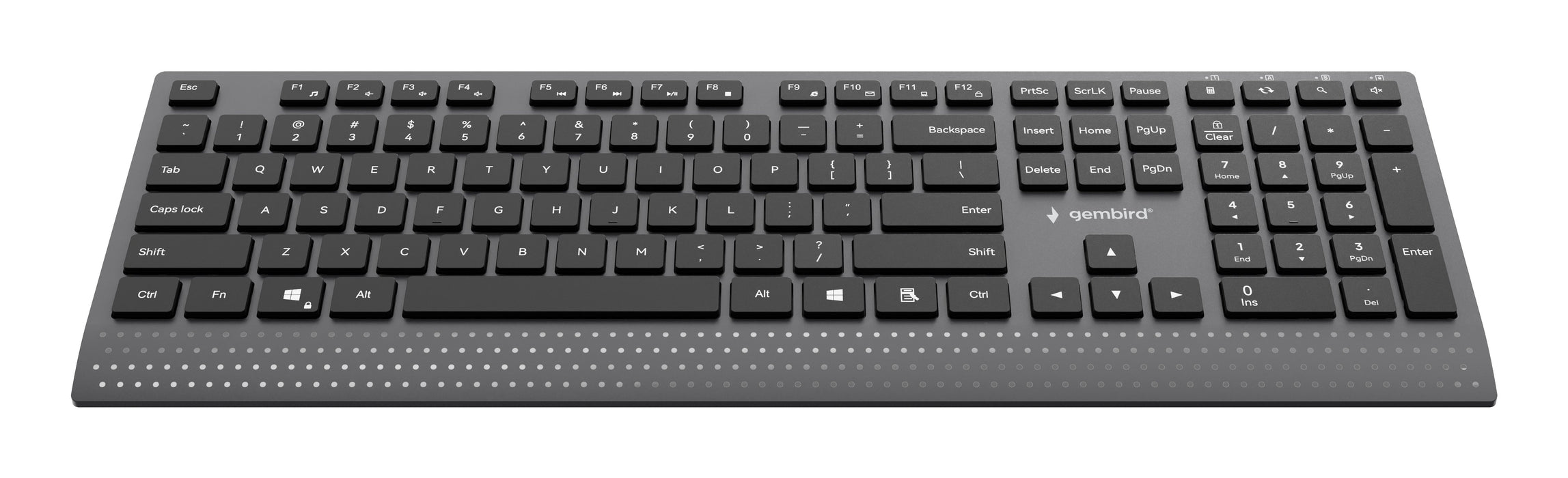 EAN 8716309136884 - Gembird KB-MCH-06 teclado Hogar / Oficina USB QWERTY Internacional de EE.UU. Negro imagen 2