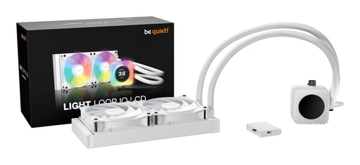 EAN 4260052193259 - be quiet! LIGHT LOOP IO LCD | 240mm Procesador Sistema de refrigeración líquida todo en uno 12 cm Blanco  imagen 2